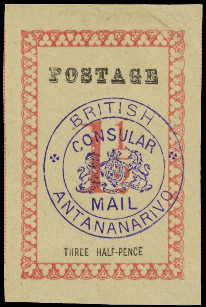 British Consular Mail Antananarivo