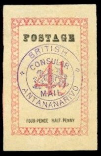 British Consular Mail Antananarivo