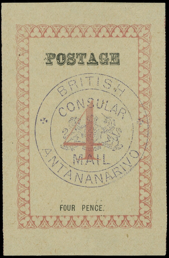 British Consular Mail Antananarivo
