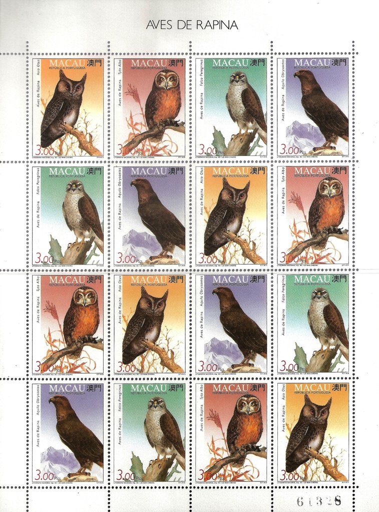 Birds - MiNo. 727-30