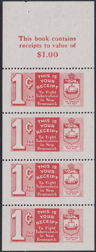 Numeral and Coat of Arms of New Brunswick