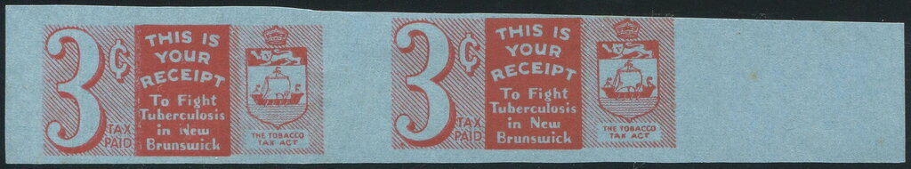 Numeral and Coat of Arms of New Brunswick