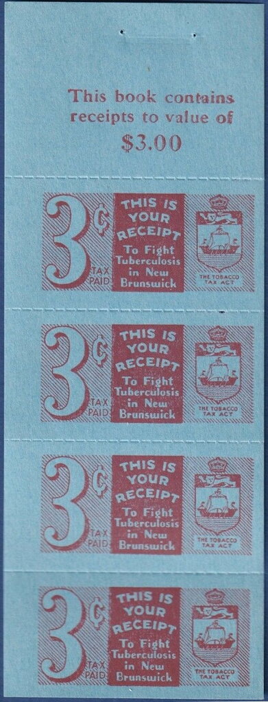Numeral and Coat of Arms of New Brunswick