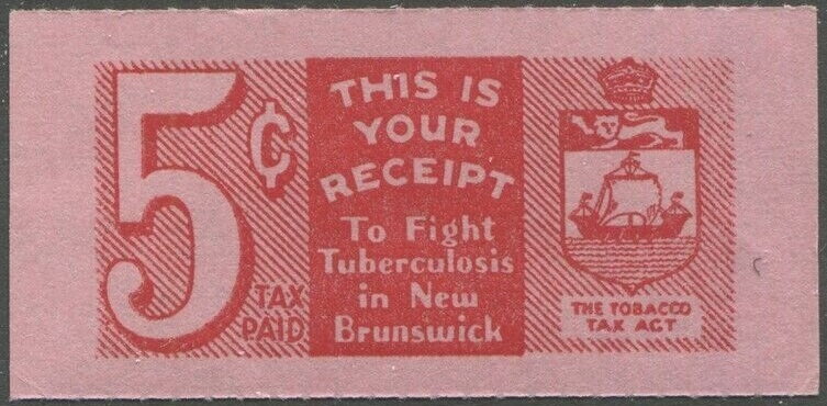 Numeral and Coat of Arms of New Brunswick