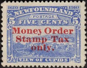Stamp, View of Cupids, Newfoundland,  , Landscapes
