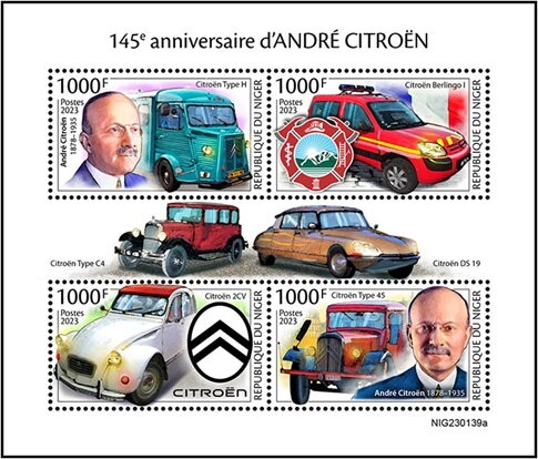 145th Anniversary of the Birth of André Citroën