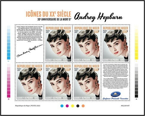 30th Anniversary of the Death of Audrey Hepburn (1929–1993)