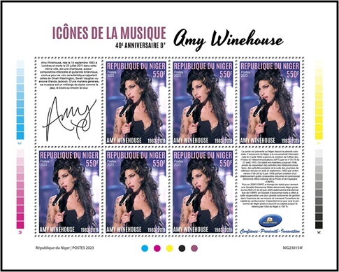 40th Anniversary of the Birth of Amy Winehouse (1983–2011)