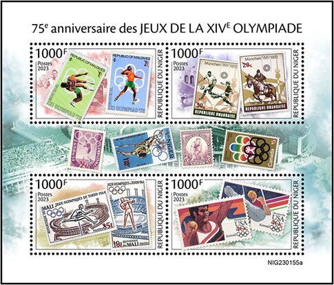 75th Anniversary of the Games of the XIV Olympiad