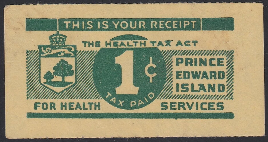 Numeral and Coat of Arms of Prince Edward Island