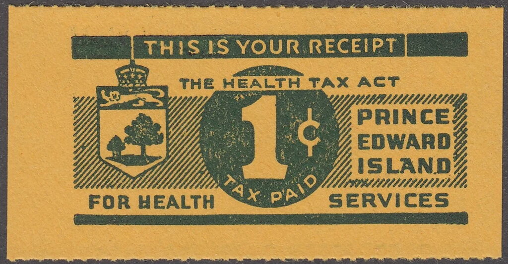 Numeral and Coat of Arms of Prince Edward Island