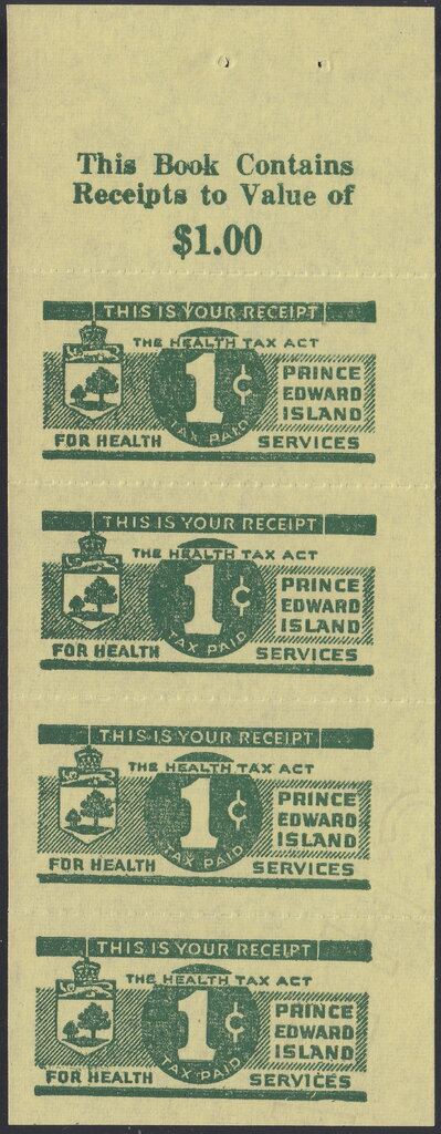 Numeral and Coat of Arms of Prince Edward Island