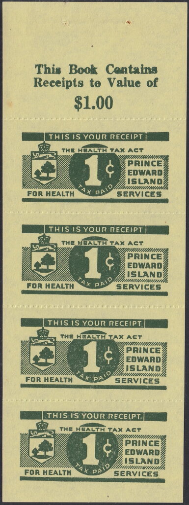 Numeral and Coat of Arms of Prince Edward Island