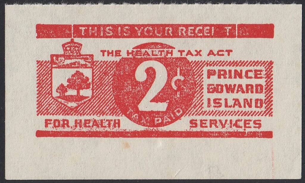 Numeral and Coat of Arms of Prince Edward Island