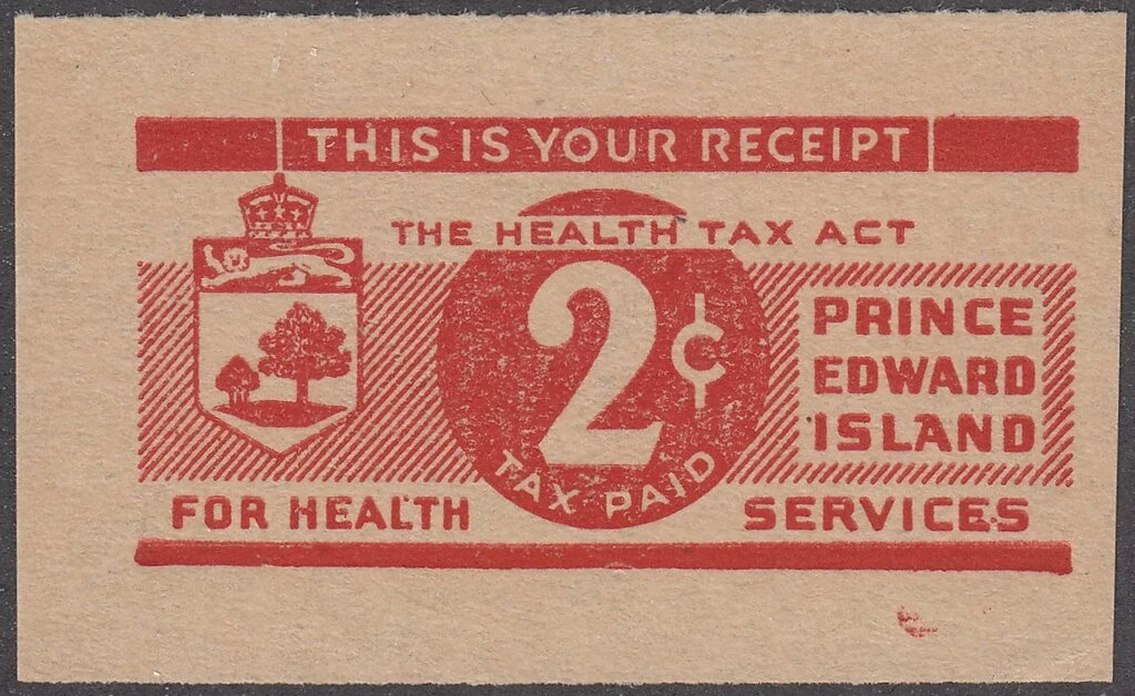 Numeral and Coat of Arms of Prince Edward Island