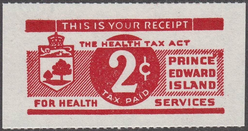 Numeral and Coat of Arms of Prince Edward Island