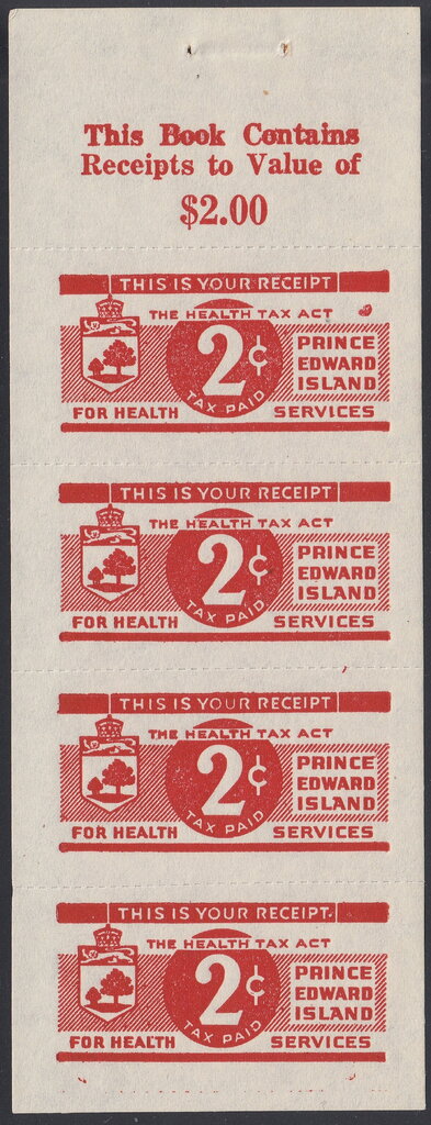 Numeral and Coat of Arms of Prince Edward Island