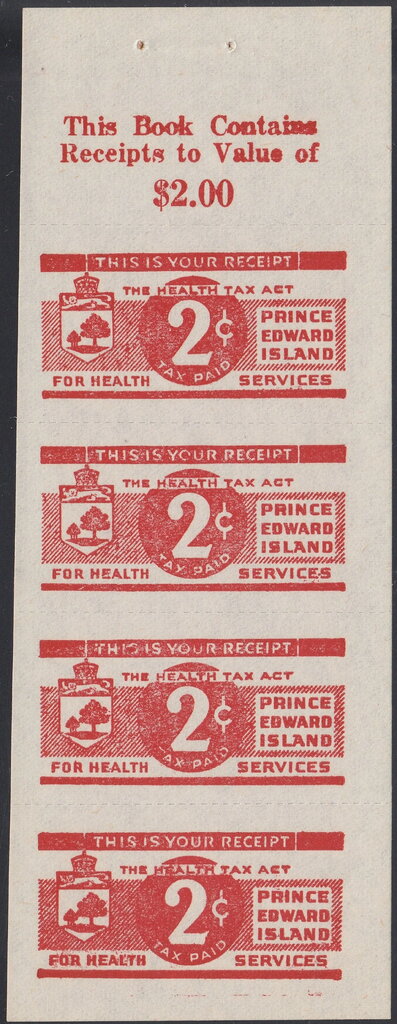 Numeral and Coat of Arms of Prince Edward Island
