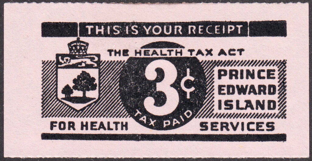 Numeral and Coat of Arms of Prince Edward Island