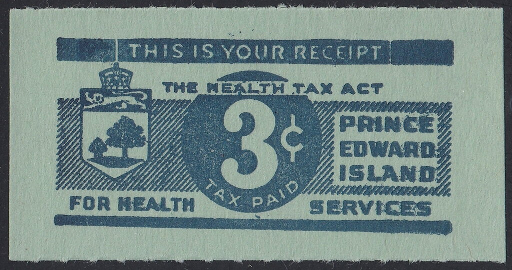 Numeral and Coat of Arms of Prince Edward Island