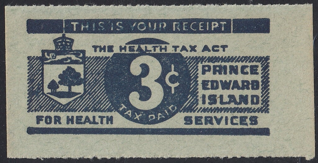 Numeral and Coat of Arms of Prince Edward Island