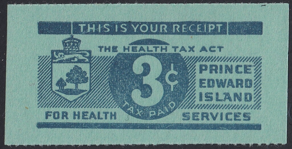 Numeral and Coat of Arms of Prince Edward Island