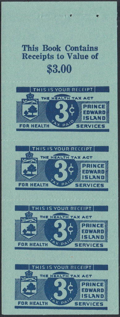 Numeral and Coat of Arms of Prince Edward Island