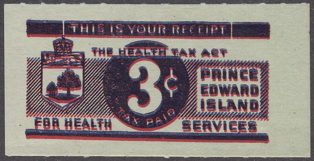 Numeral and Coat of Arms of Prince Edward Island