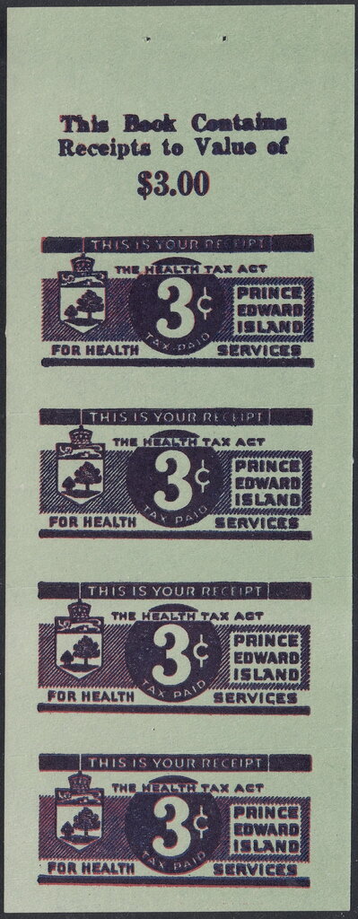 Numeral and Coat of Arms of Prince Edward Island