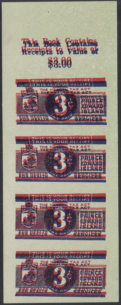 Numeral and Coat of Arms of Prince Edward Island