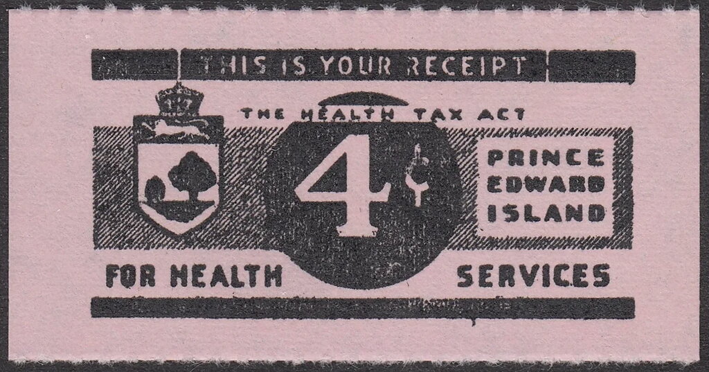 Numeral and Coat of Arms of Prince Edward Island