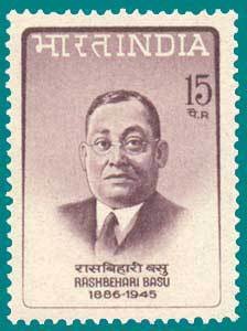 Commemoration Rashbehari Basu (Nationalist)
