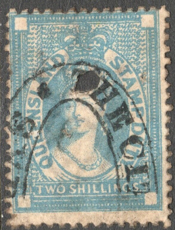 Queen Victoria (1819-1901) - Duty Stamp