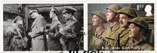 Stamp, Scene from Black Adder The Third, United Kingdom of Great Britain & Northern Ireland,  , Actors, Famous People, Television