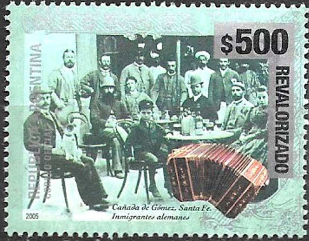 German immigrants Surcharged