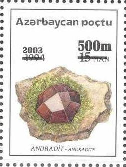 Andradite - Surcharge and Overprint
