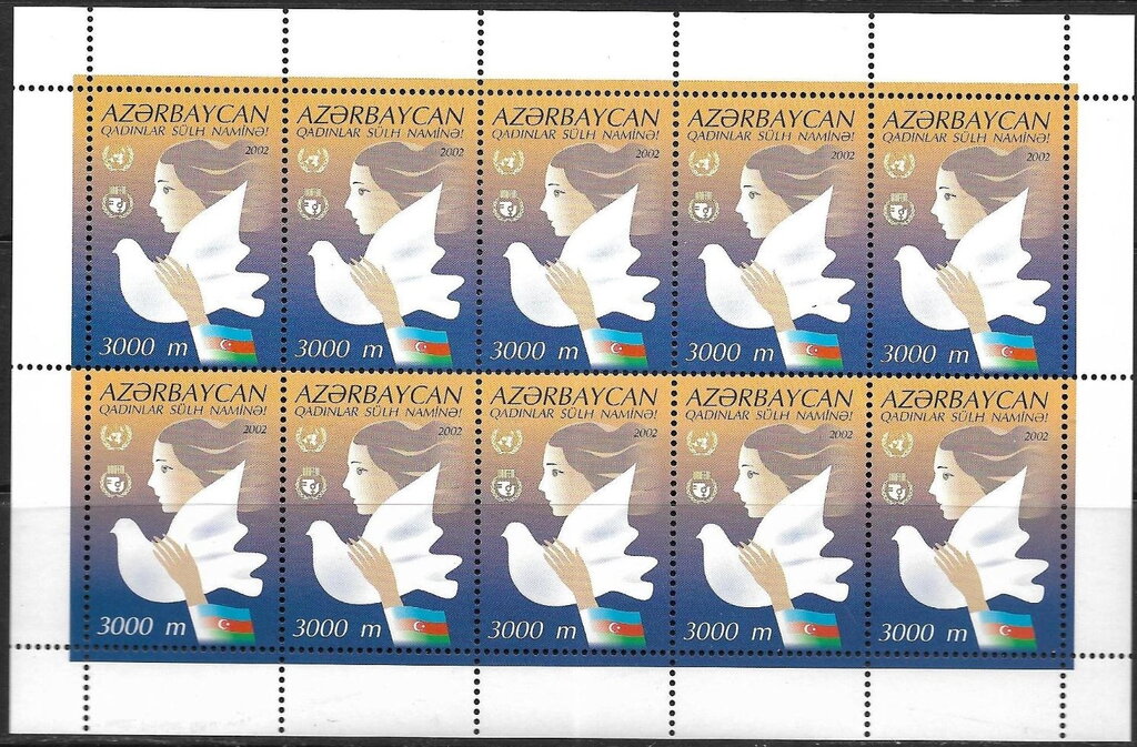 Dove, Woman, Flag and Emblem