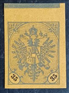 Stamp, Coat Of Arms Black Numbers, Bosnia and Herzegovina, Austro-Hungarian Admin,  , Coats of Arms