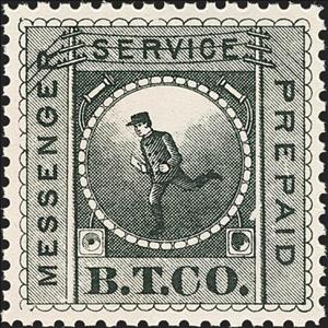 Stamp, Messenger Service Prepaid, Canada,  , Men, Telecommunication, Telephony