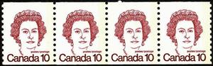 Se-tenant, Queen Elizabeth II, Canada,  , Famous People, Heads of State, Queens, Royalty, Women
