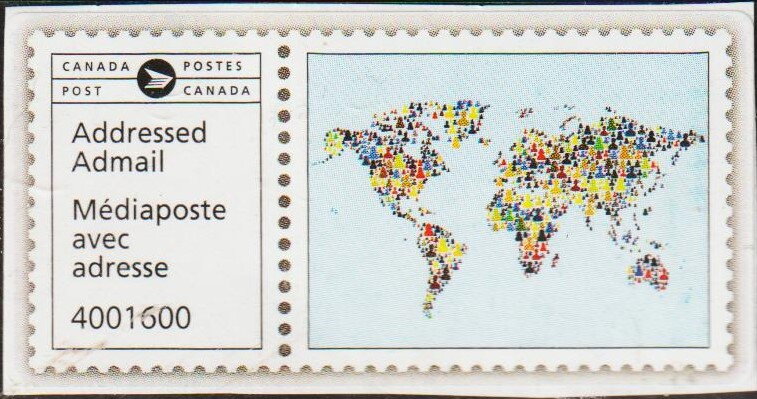 Map of World (Mediaposte customer 400160 Red Cross)