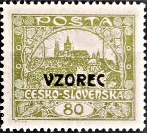 Stamp, Prague Castle - VZOREC, Czechoslovakia,  , Castles, Churches - Cathedrals - Basilicas - Chapels