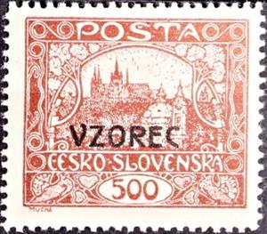 Stamp, Prague Castle - VZOREC, Czechoslovakia,  , Castles, Churches - Cathedrals - Basilicas - Chapels
