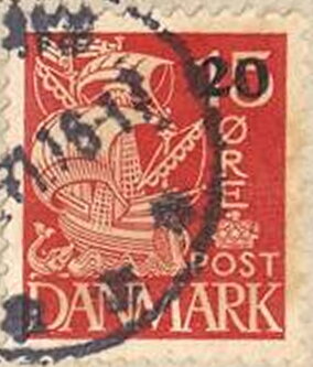Stamp, Surcharge, Faroe Islands,  , Sailing Ships, Ships
