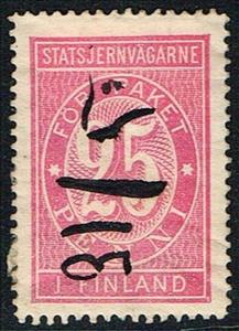 Stamp, Numeral of Value, Finland,  