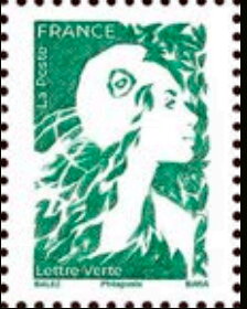 Stamp, Marianne of the Future, France,  , Stamps, Women