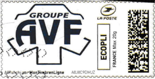 Stamp, Groupe AVF. Ambulance de Lorne, France,  , Taxis