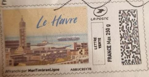 Stamp, Le Havre, France,  , Coastal Areas, Townscapes / City Views