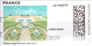 Stamp, Versailles. Redesign, France,  , Castles, Gardens