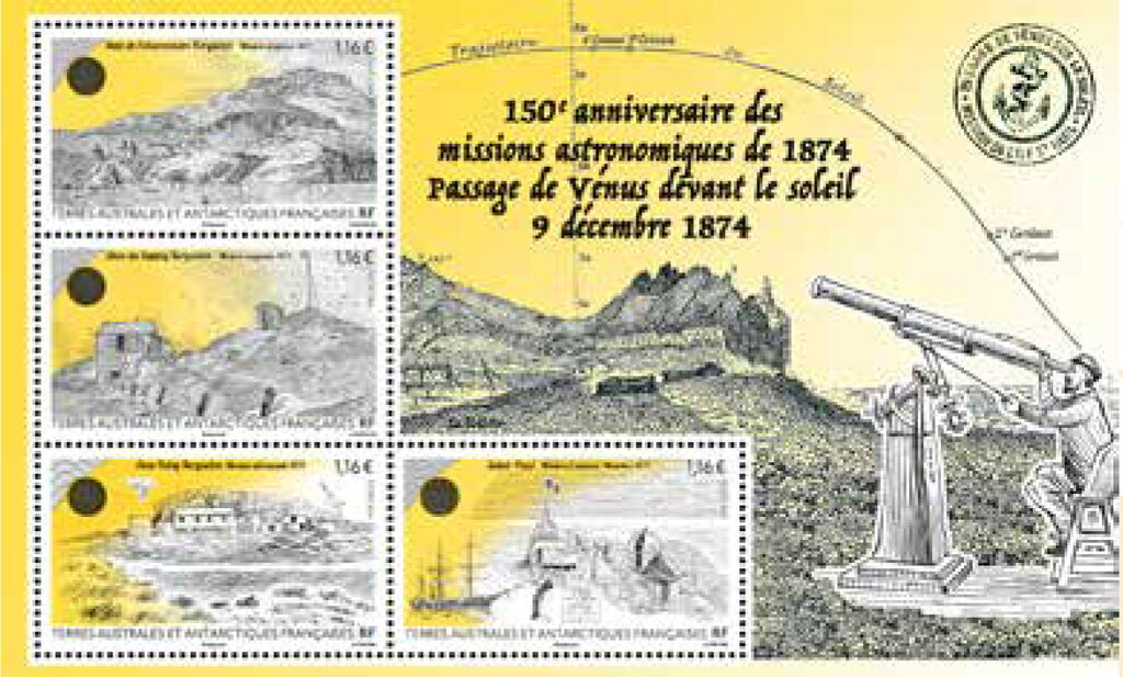 Astronomic Mission of 1874, 150 Years